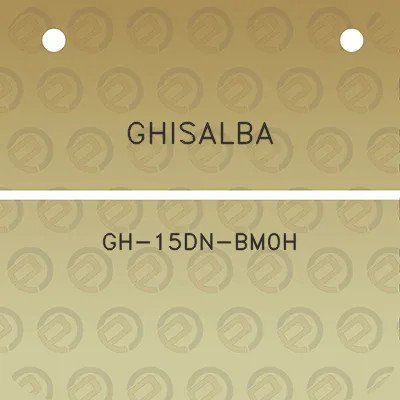 ghisalba-gh-15dn-bm0h