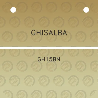 ghisalba-gh15bn