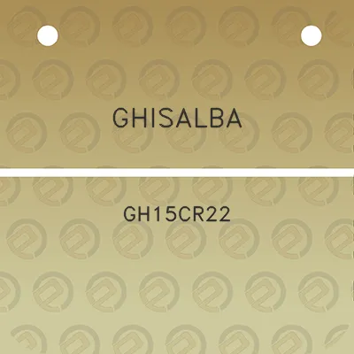 ghisalba-gh15cr22