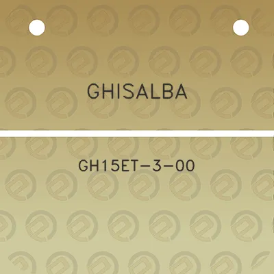 ghisalba-gh15et-3-00