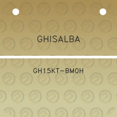 ghisalba-gh15kt-bm0h