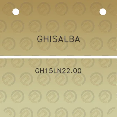 ghisalba-gh15ln2200