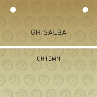 ghisalba-gh15mn