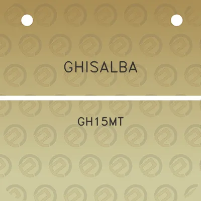 ghisalba-gh15mt