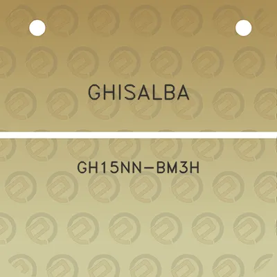 ghisalba-gh15nn-bm3h