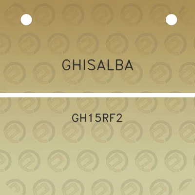 ghisalba-gh15rf2