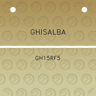 ghisalba-gh15rf5