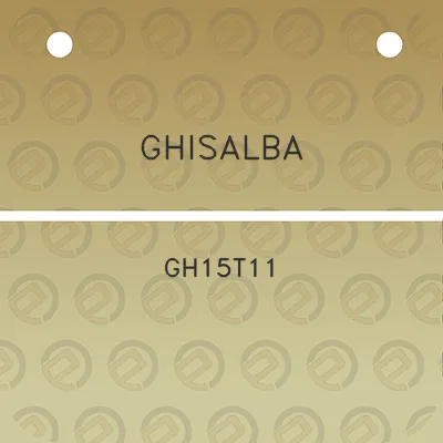 ghisalba-gh15t11