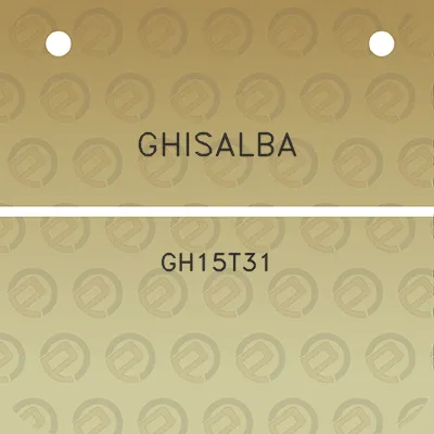 ghisalba-gh15t31