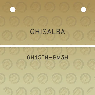 ghisalba-gh15tn-bm3h