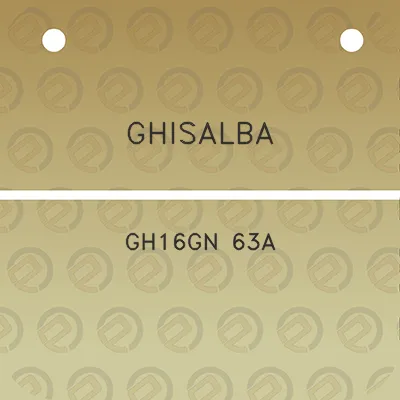 ghisalba-gh16gn-63a