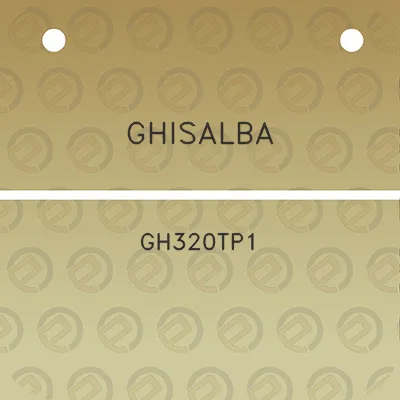 ghisalba-gh320tp1