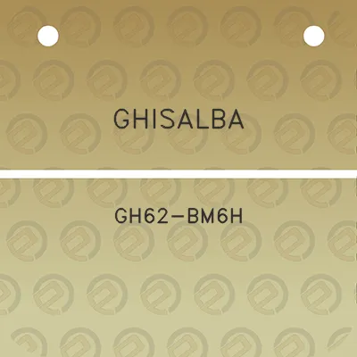 ghisalba-gh62-bm6h