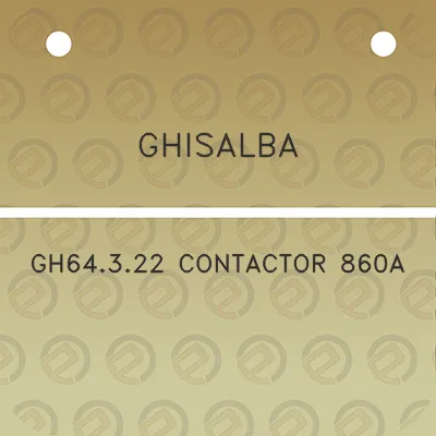 ghisalba-gh64322-contactor-860a