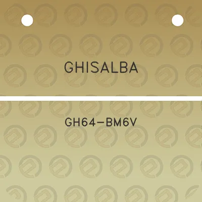 ghisalba-gh64-bm6v