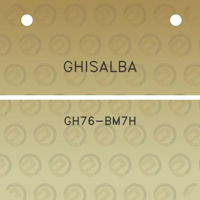 ghisalba-gh76-bm7h