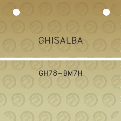 ghisalba-gh78-bm7h