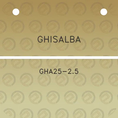 ghisalba-gha25-25