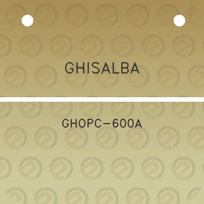 ghisalba-ghopc-600a