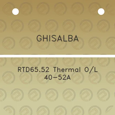 ghisalba-rtd6552-thermal-ol-40-52a