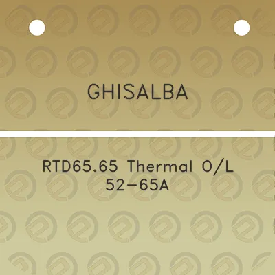 ghisalba-rtd6565-thermal-ol-52-65a