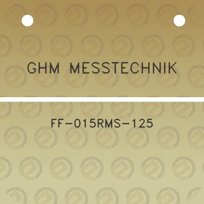 ghm-messtechnik-ff-015rms-125