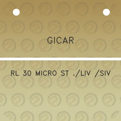 gicar-rl-30-micro-st-liv-siv