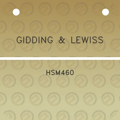 gidding-lewiss-hsm460