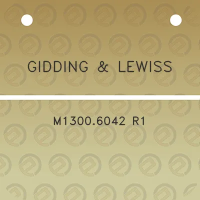 gidding-lewiss-m13006042-r1