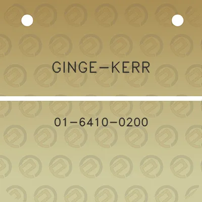 ginge-kerr-01-6410-0200