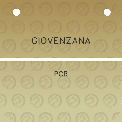 giovenzana-pcr