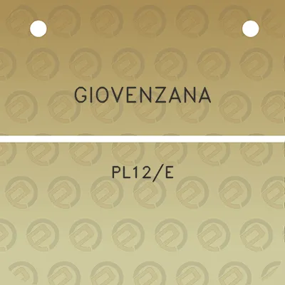 giovenzana-pl12e