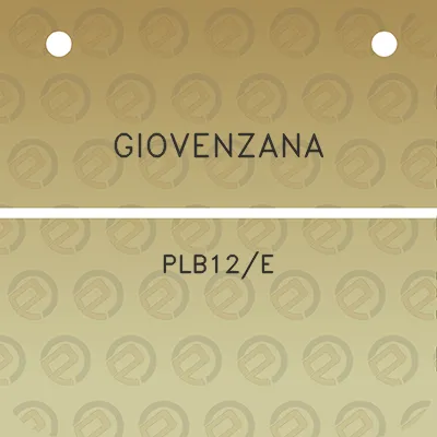 giovenzana-plb12e