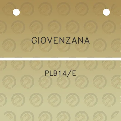 giovenzana-plb14e