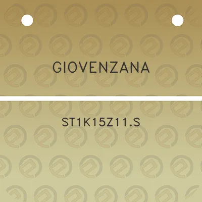 giovenzana-st1k15z11s