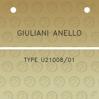 giuliani-anello-type-u2100801