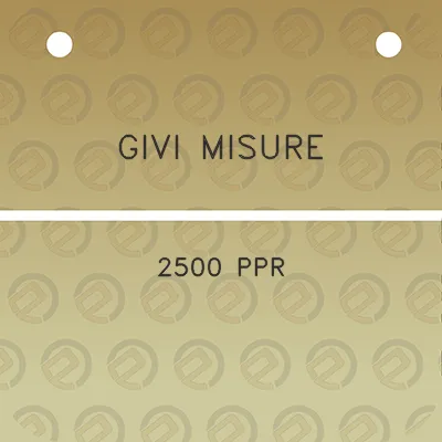 givi-misure-2500-ppr