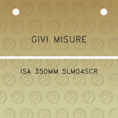 givi-misure-isa-350mm-5lm04scr