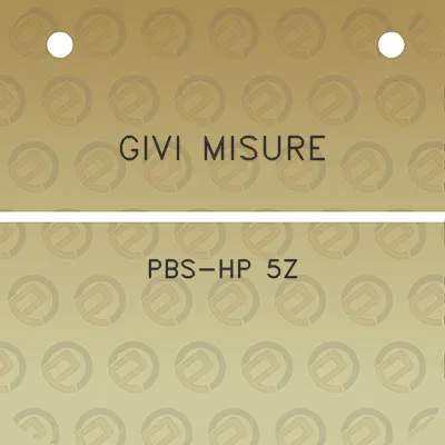 givi-misure-pbs-hp-5z