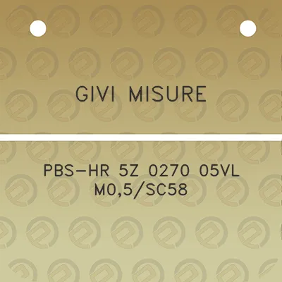 givi-misure-pbs-hr-5z-0270-05vl-m05sc58