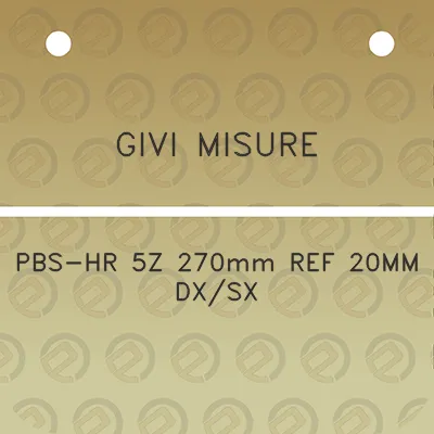 givi-misure-pbs-hr-5z-270mm-ref-20mm-dxsx