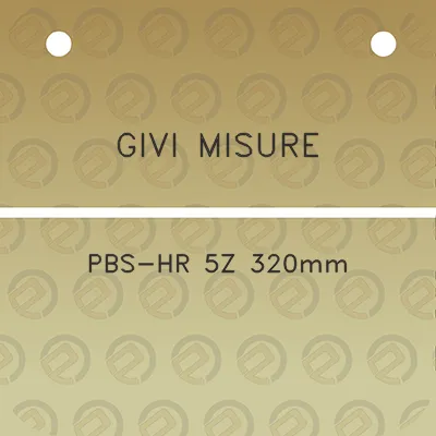 givi-misure-pbs-hr-5z-320mm