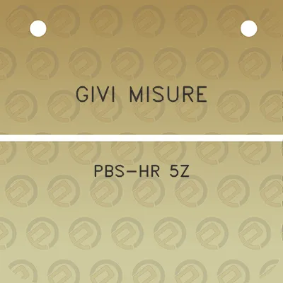 givi-misure-pbs-hr-5z