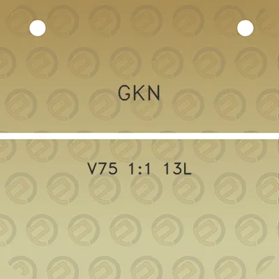 gkn-v75-11-13l