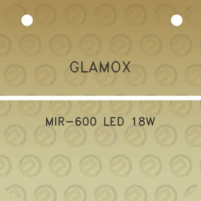 glamox-mir-600-led-18w