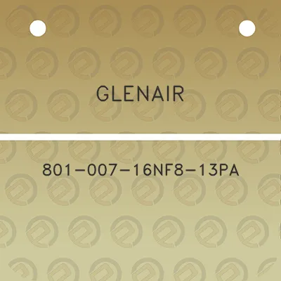 glenair-801-007-16nf8-13pa