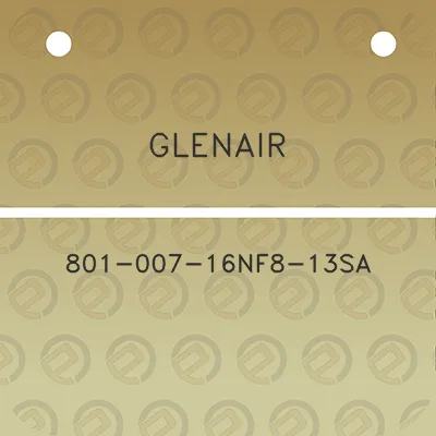 glenair-801-007-16nf8-13sa