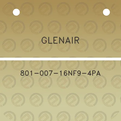 glenair-801-007-16nf9-4pa