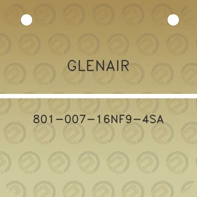 glenair-801-007-16nf9-4sa