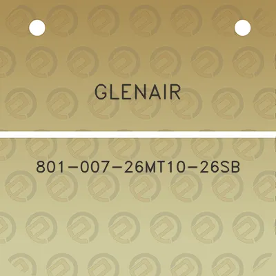 glenair-801-007-26mt10-26sb